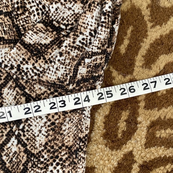 ZENANA Jersey snake print Tunic Womens hooded longline Cozy Soft loungewear XL - Picture 9 of 9